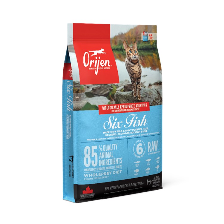 Orijen 6 fish six fish cat 5,4 kg Per Gatti