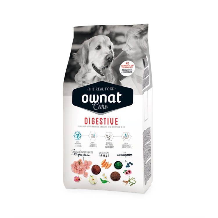 Ownat Care Digestive 10 Crocchette Per Cani