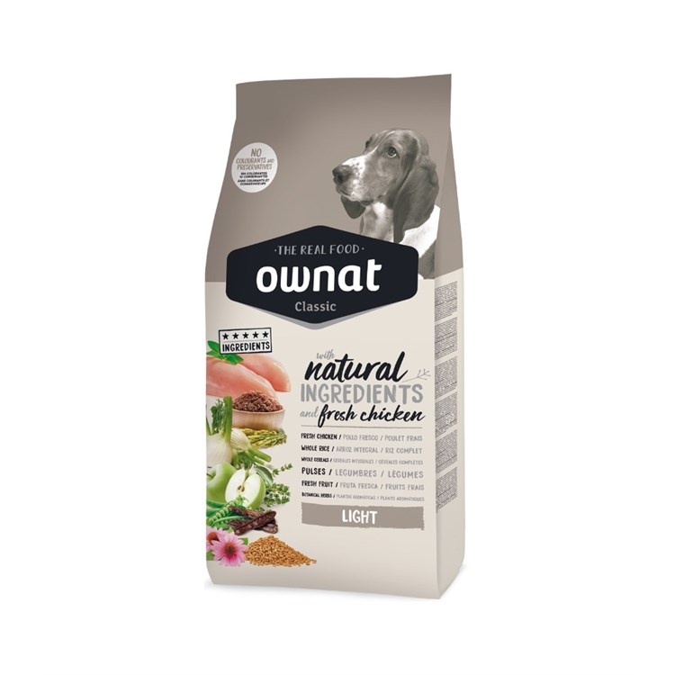 Ownat Classic Light 12 kg Crocchette Per Cani