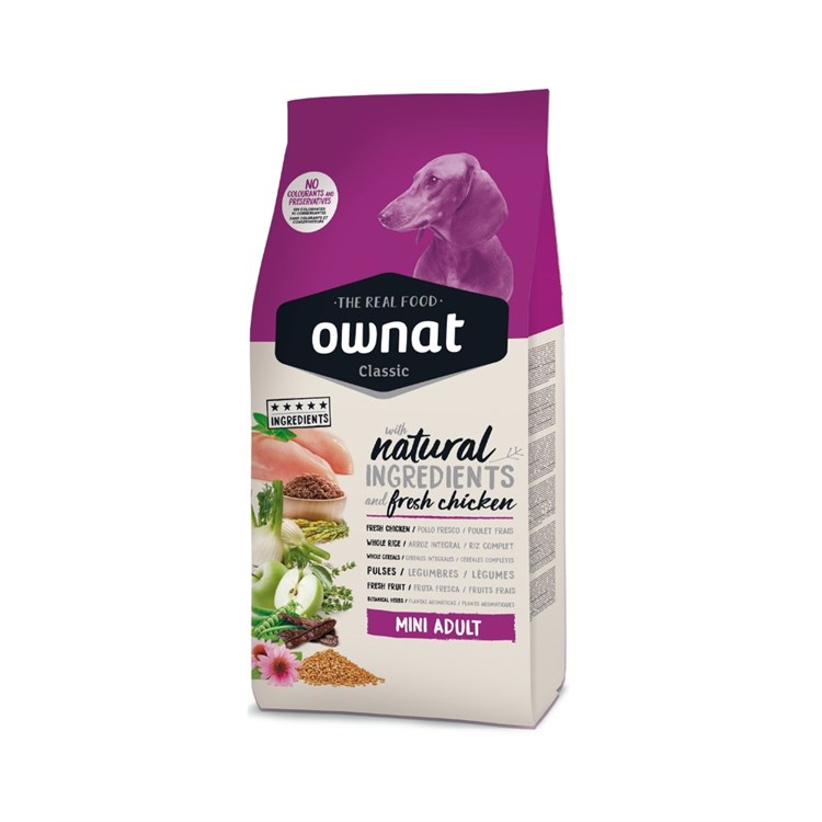 Ownat Classic Mini Adult 4 kg Crocchette Per Cani