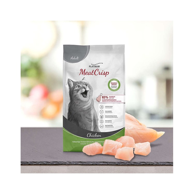 Platinum meatcrisp gatto adult pollo 400 gr