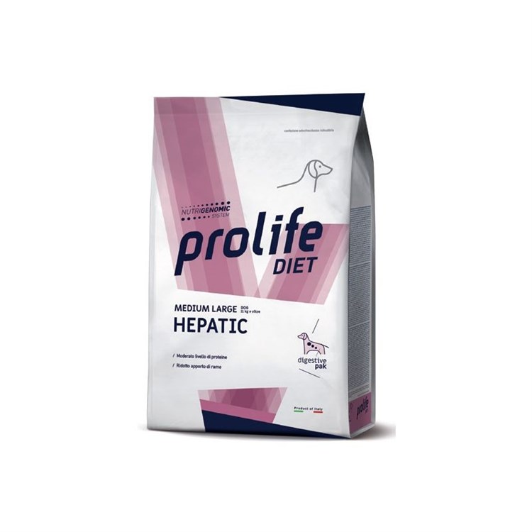 Prolife Diet Medium Large Hepatic 8 kg Per Cani