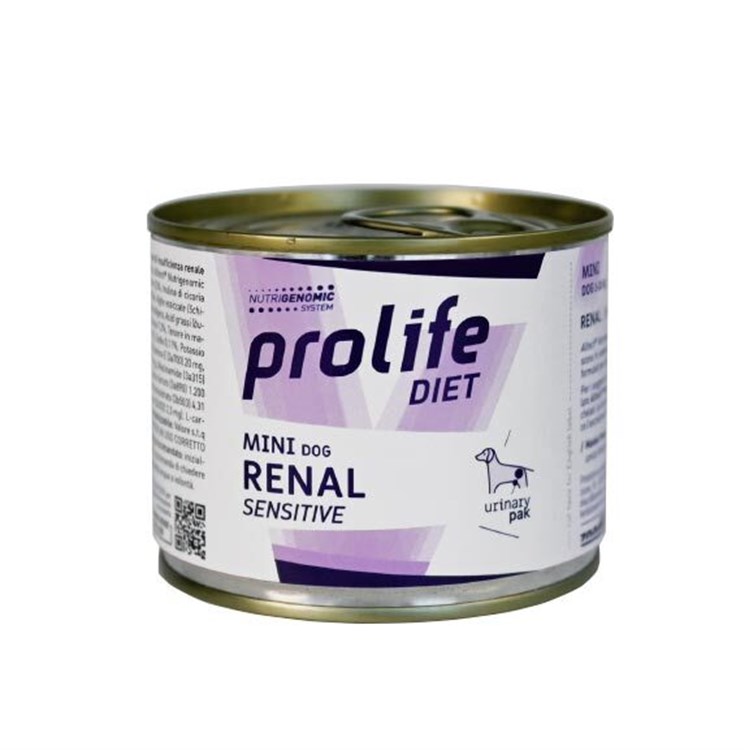 Prolife Dog Diet Mini Renal Sensitive 200 gr Umido Cane