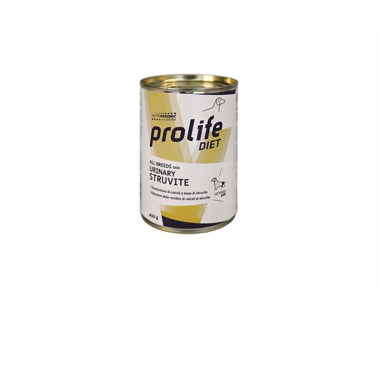 Prolife Dog Veterinary Urinary Struvite 400 gr Umido Cane