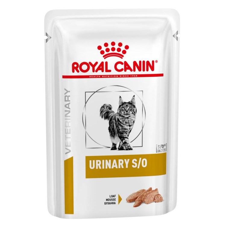 Royal Canin Diet Urinary S/O Loaf 85 gr Chicken Pollo in Mousse Bustina Umido Gatto