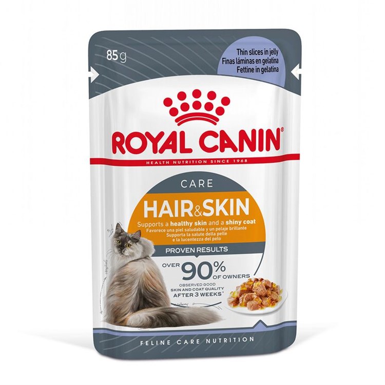 Royal Canin Intense Hair Skin Jelly 85 gr In Gelatina Per Gatti