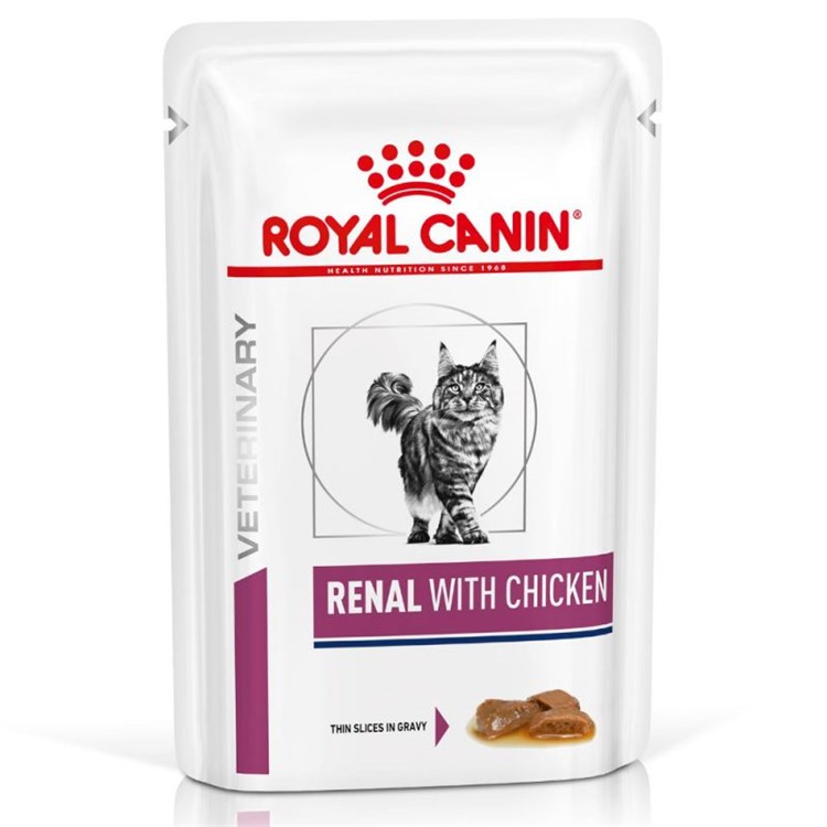 Royal Canin Renal Chicken Pollo 85 gr Bustina Umido Gatto