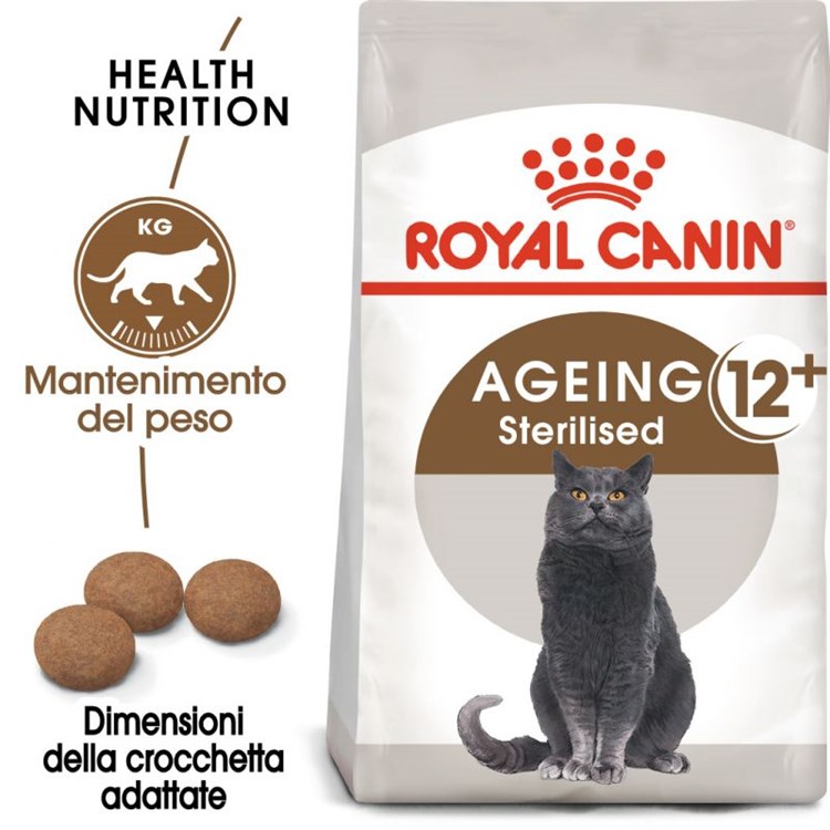 Royal Canin Senior Ageing Sterilised 12+ 400 gr Per Gatti