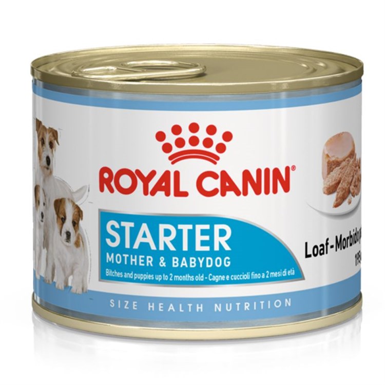 Royal Canin Starter Mousse Mother & Babydog 195 gr Scatoletta Umido Per Cane