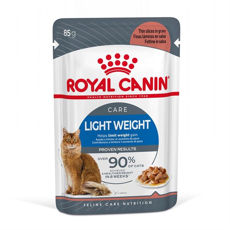 Royal Canin Ultra Light Gravy 85 gr In Salsa Per Gatti