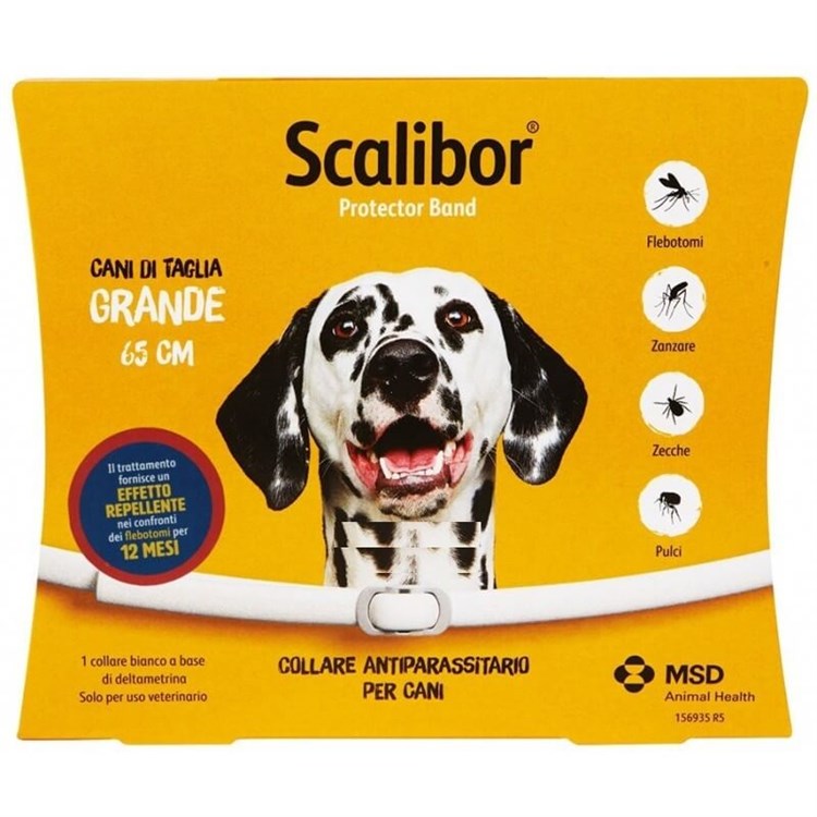 Scalibor Collare Antiparassitario per cani taglia grande 65 cm SCAD 28.02.25