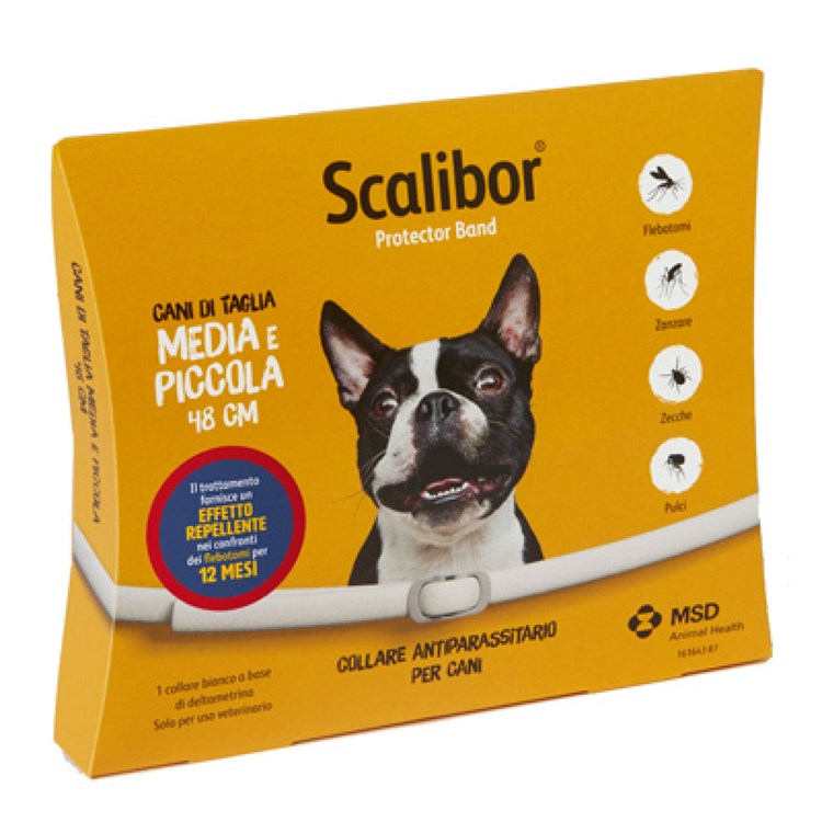 Scalibor Collare Antiparassitario per cani taglia piccola e media 48 cm SCAD 31.08.25