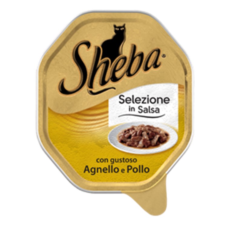 Sheba Manzo e Tacchino in Salsa 85 gr