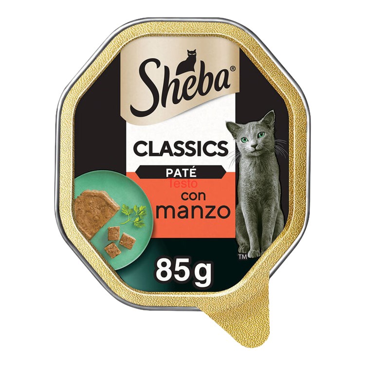 Sheba Pate' Classic Manzo 85 gr