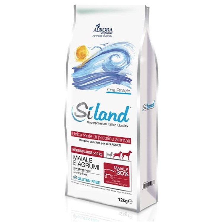 Siland Superpremium Adult Medium & Large con Maiale e Agrumi