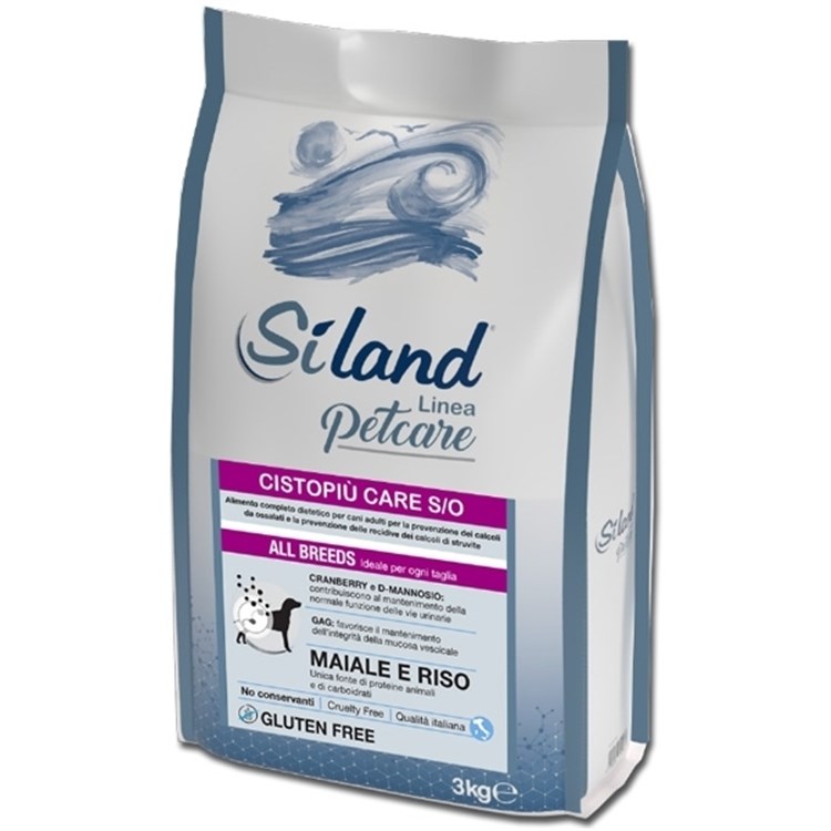 Siland Cistopiu All Breeds Maiale Riso 3 kg Crocchette Cane