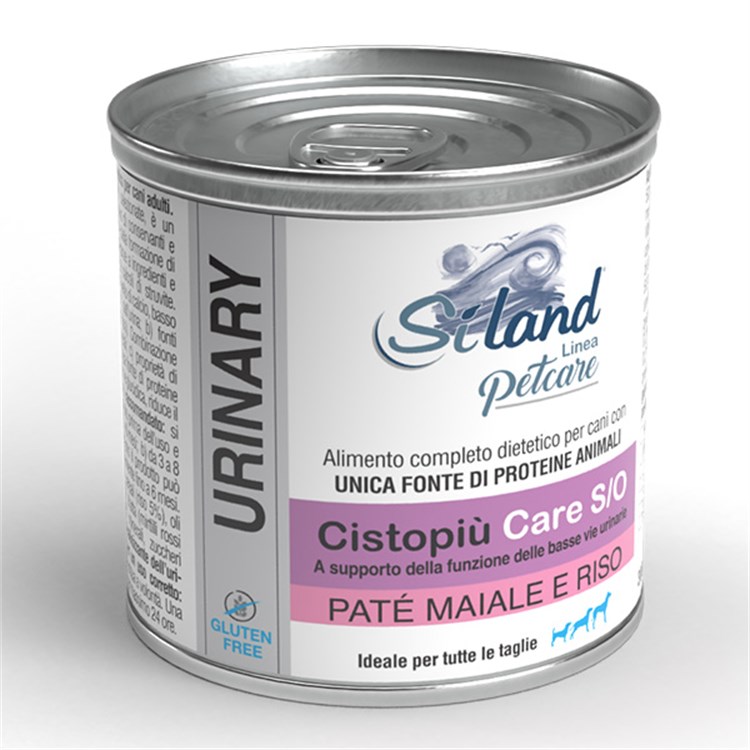 Siland Cistopiu' Care S/o Urinary Maiale e Riso 300gr barattolo