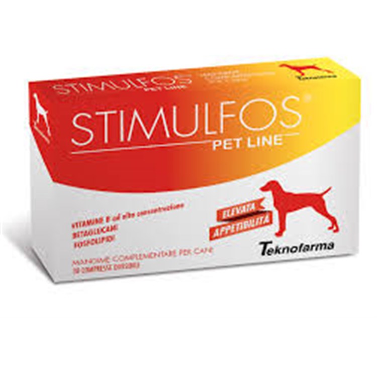 Teknofarma stimulfos pet line cane 30 compresse