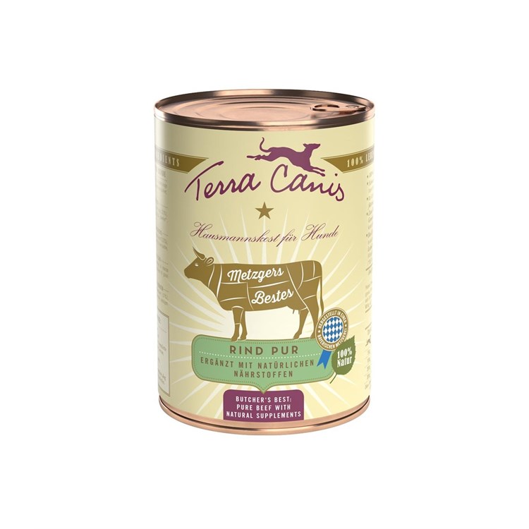 TERRA CANIS BUTCHER'S BEST MANZO 400G