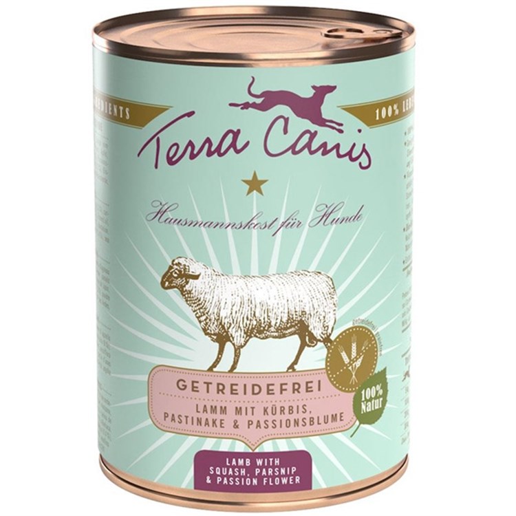 TERRA CANIS Grain Free Agnello con Zucca 400 gr