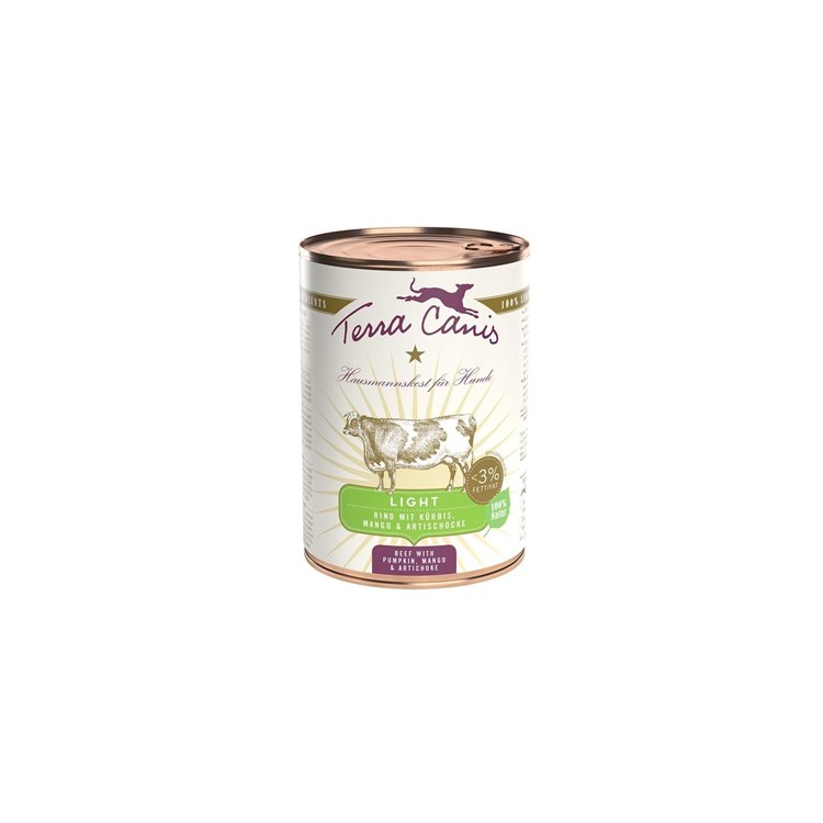 TERRA CANIS LIGHT MANZO 400G