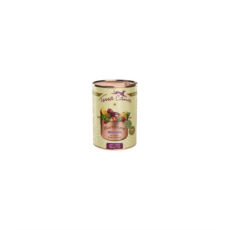 TERRA CANIS MARKET RAGOUT GF CERVO/POLLO 385G