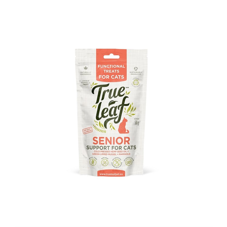 TRUE LEAF CAT SENIOR 50G