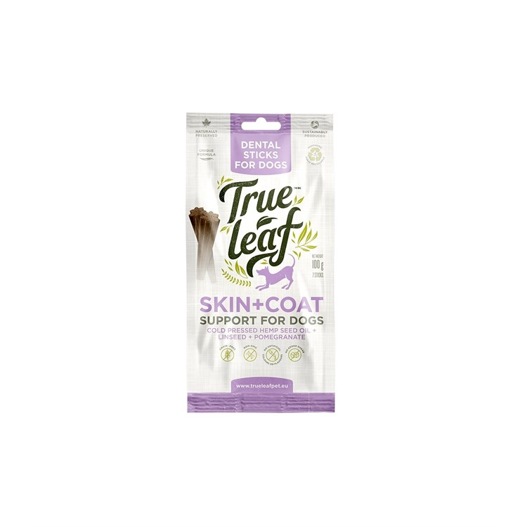 TRUE LEAF DENTAL STICKS SKIN&COAT 100G