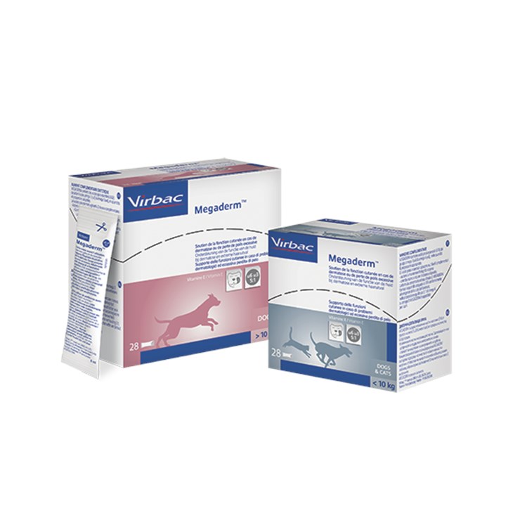 Virbac Megaderm da 4 ml Per Gatti e Cani Minore di 10 kg